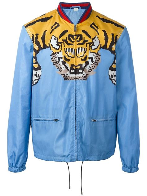 gucci bomber jacket tiger look alike|Gucci tiger bomber.